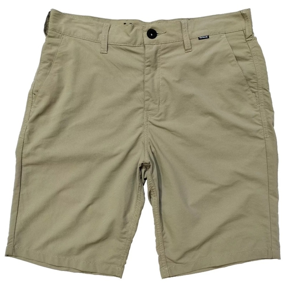 Hurley Dri-fit Walk Shorts Khaki Boys Size 14 Inseam 10"
